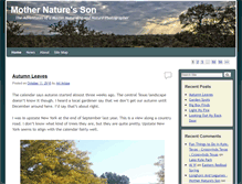 Tablet Screenshot of mother-natures-son.com